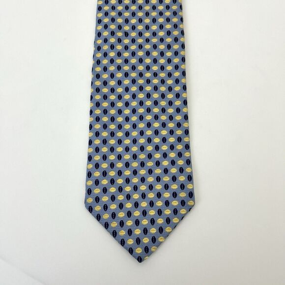 BROOKS BROTHERS Tie Polka Dot 60”Geometric Pure Silk Made In USA Coffee Bean - Picture 1 of 5